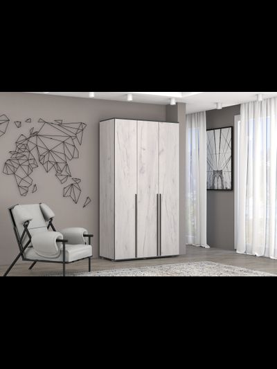 Норден Шкаф 1,2м Дуб крафт белый