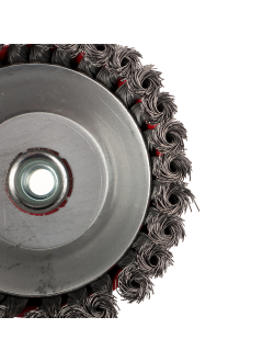 ЕРМАК Щетка металл. для УШМ 150мм/М14 крученая (чашка)