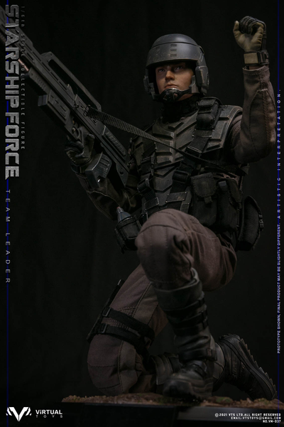 Джонни Рико (Каспер ван Дин, "Звездный десант") - Коллекционная ФИГУРКА 1/6 scale Starship Force-Team Leader (VM037) - VTS TOYS