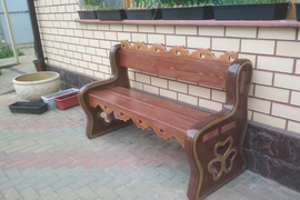 Столики, скамейки