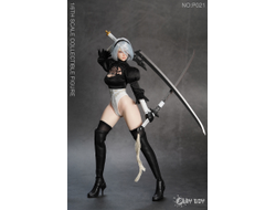 Андроид 2В (Nier: Automata) - Коллекционная фигурка 1/6 - Sexy Android 2B (P021) - PLAY TOY