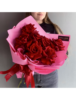 БУКЕТ ИЗ 7 КРАСНЫХ РОЗ