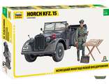 3709. Немецкий многоцелевой внедорожник HORCH KFZ. 15 (1/35 13,4см)