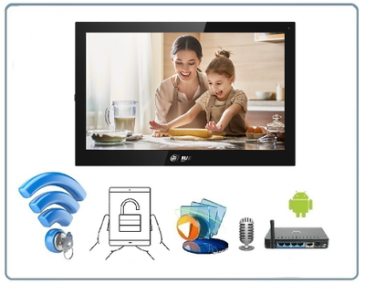 Dahua DHI-VTH5341G-W монитор видеодомофона и для систем видеонаблюдения 10" с DVR