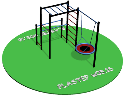 Workout площадка w10.16 с гнездом