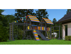 Детская площадка Савушка 1 (Black Edition) купить в Воронеже