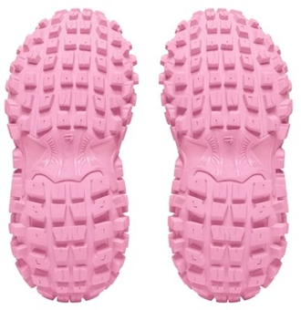 Balenciaga Defender Fashion Retro Distressed Low Dad Shoe Pink