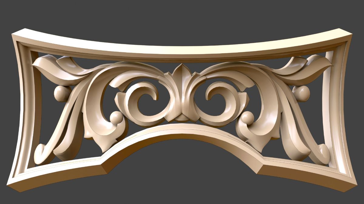 резьба по дереву STL модель, дерево резьба 3D модель STL