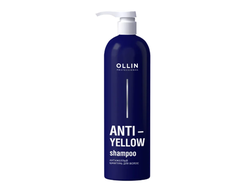 OLLIN ANTI YELLOW Антижелтый шампунь для волос, 500 мл