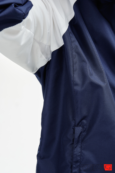 APIKA ветрозащитный тренировочный спортивный костюм темно-синий