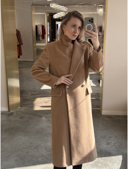 Пальто из шерсти (кэмэл)
