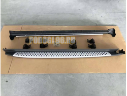 Пороги OEM на Hyundai Santa Fe (2018-2021)