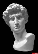 Gipsovye Golovy Unikalnye Byusty Dlya Ukrasheniya Interera David Mikelandzhelo Gips 30 26 46 Sm