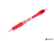 Ручка гелевая автоматическая Crown &quot;CEO Jell&quot; красная, 0,7мм, грип. 123241