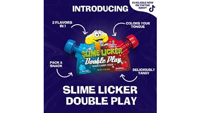 Жидкая карамель Toxic Waste Slime Licker Double Play