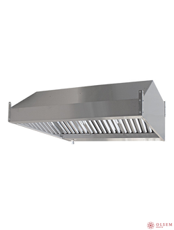 Зонт вытяжной пристенный ЗВ-П10/08