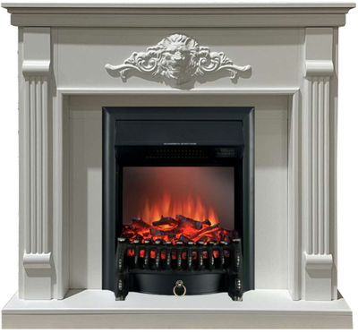 Электрокамин Lio WT с очагом Fobos