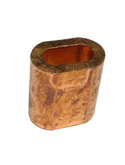 Обжим для троса из меди Bainbridge B546 5 мм