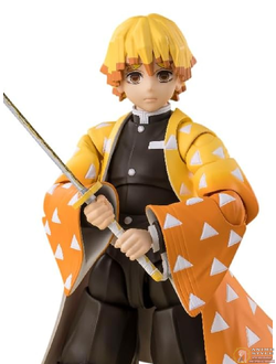 Фигурка Дзэницу Агацума (Zenitsu Agatsuma S.H.Figuarts)