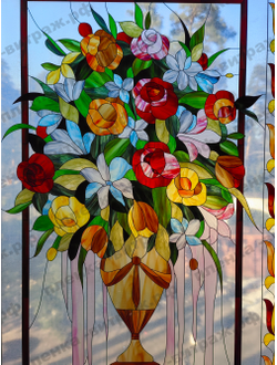 ВИТРАЖНАЯ ПЛЕНКА FL-46