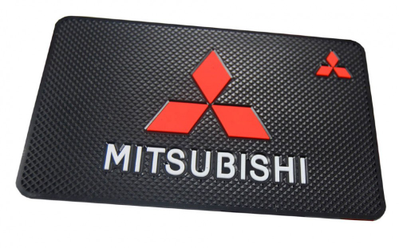 Коврик на торпеду с логотипом MITSUBISHI