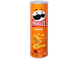 Чипсы Pringles Паприка 165гр (19 шт)