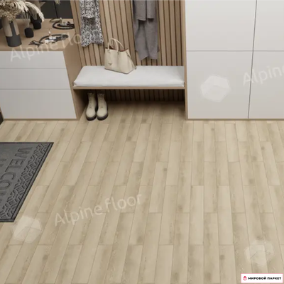 Ламинат Alpine Floor Herringbone 12 Pro Дуб Орлеан LF106-08 34 класс толщина 12 мм с фаской 1.1017 м2