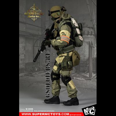 Спецназ &quot;Альфа&quot; - КОЛЛЕКЦИОННАЯ ФИГУРКА 1/6 Russian Spetsnaz - FSB Alfa Group 3.0 Gorka Ver. (M-069 B) - SUPER MC TOYS