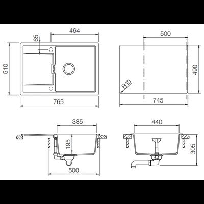 Мойка Schock Eton 50D