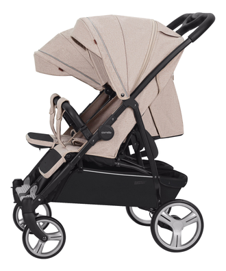 Коляска прогулочная для двойни Carrello Connect CRL-5502 Cotton Beige