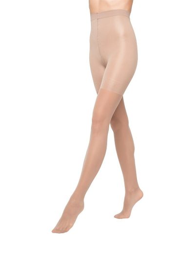 Колготки женские утяжка шорты MiNiMi Control Тор 40 / 140 den - caramello (светлый телесный)