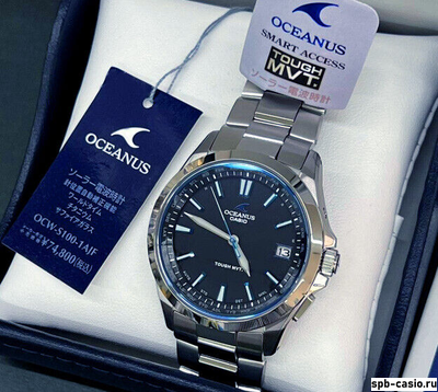 Casio Oceanus OCW S100 1A Spb Casio.ru