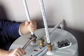 Установка водонагревателя