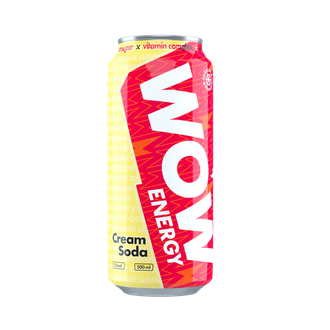 (WOW) Energy drinks - (0.5 л) - (крем-сода)