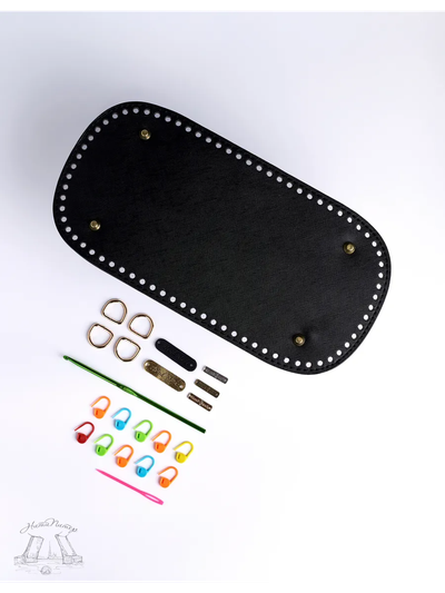 Донышко для вязания интерьерной корзинки 30 на 15 см