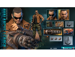 Баррет Уоллес (Final Fantasy VII Remake) - Коллекционная ФИГУРКА 1/6 Fantasy Reset - Avalanche Leader (SH004) - SHARKTOYS