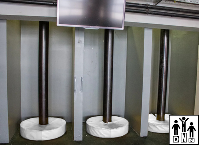 Мат для спуска пожарных по тревоге