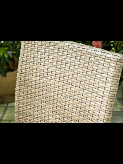 Плетеный стул ROME светло-коричневый без ручек