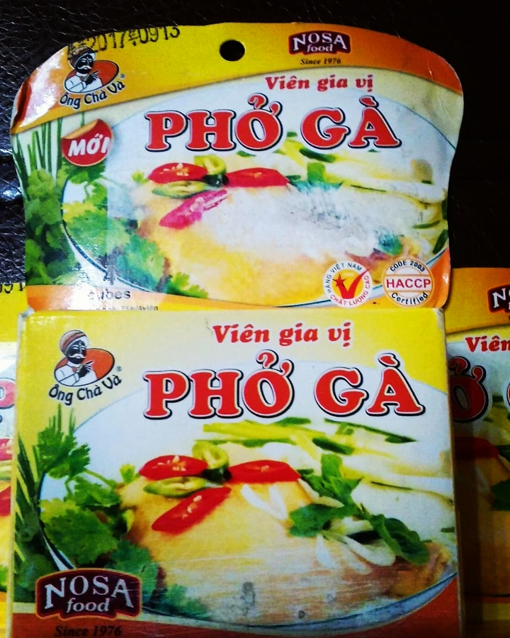 Кубики для ВЬЕТНАМСКОГО СУПА "PHO GA" (суповая основа) 75 г (Вьетнам)