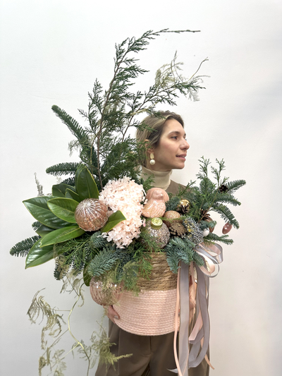 Новогодняя композиция № 1187