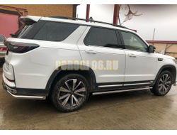 Защита штатного порога труба Папа Тюнинг d53 для CHANGAN CS95 2023-