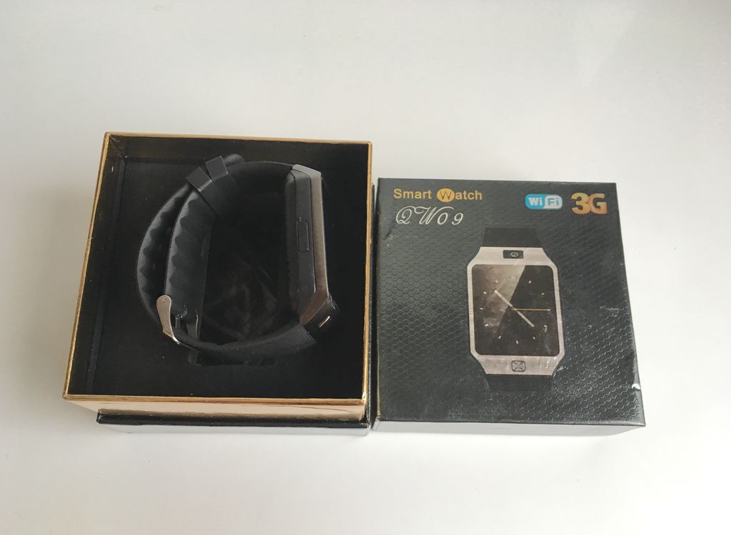 Tenfifteen QW09 3G Smartwatch Android 4.4 1.54 дÑйма MTK6572 1.2GHz Dual Core 512MB RAM 4GB ROM