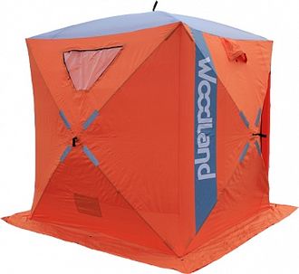 Палатка зимняя "WOODLAND" ICE FISH 2 165*165*185 оранжевый