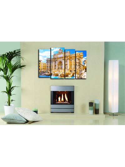 Модульная картина "Фонтан треви"