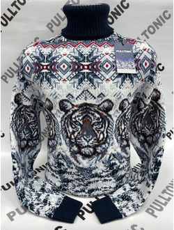 Мужской свитер Тигры 06