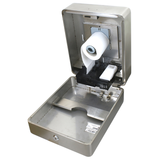 ATP-211M Ksitex Автоматический сенсорный диспенсер туалетной бумаги больших рулонов Нержавеющая сталь Матовый