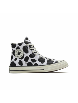 Кеды Converse Chuck 70 Animal Print бело-черные высокие 167484C