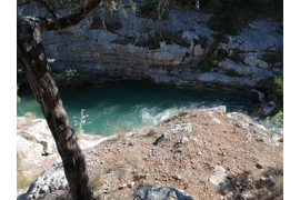 Чернореченский каньон, река Черная