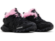 Кроссовки Balenciaga Track Sneaker Fake Fur Black Pink