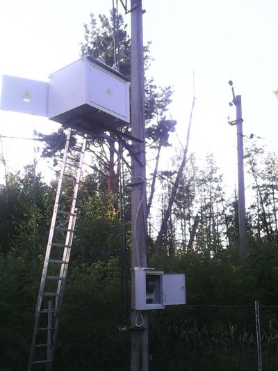 Монтаж пунктов коммерческого учёта электроэнергии.